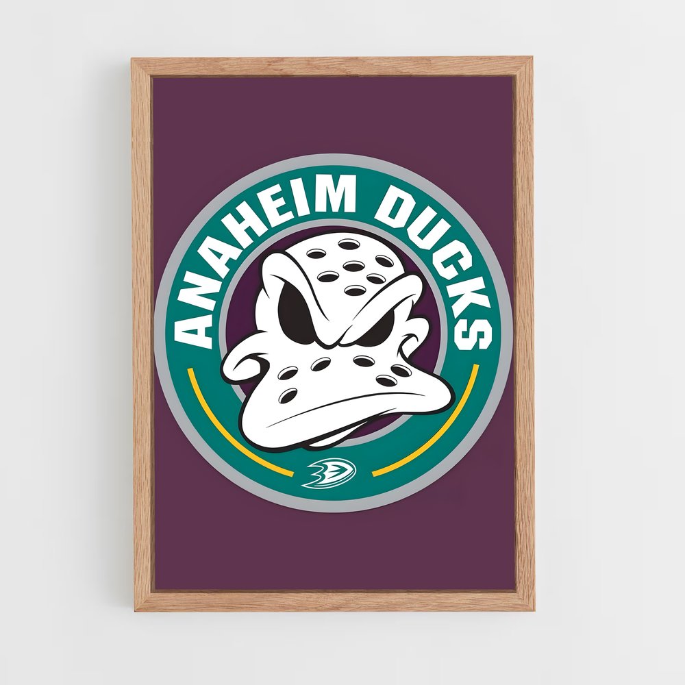 Poster Boston Ducks – affiche Hockey sur glace (vue 4)